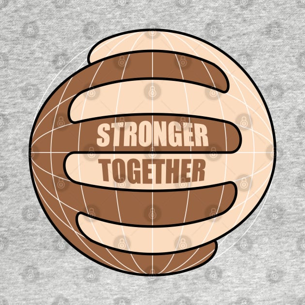 Stronger Together Hands by Rad Love